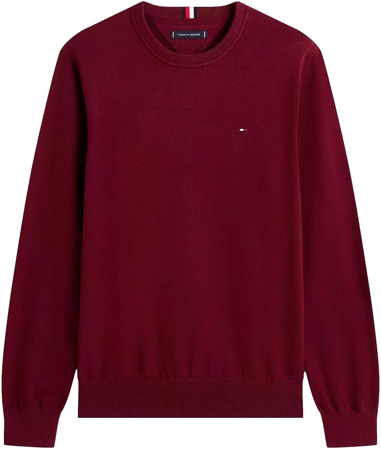 Мужской фирменный однотонный свитер с круглым вырезом TOMMY HILFIGER из коллекции 2025 года, Deep Rouge
Мужской фирменный однотонный свитер с круглым вырезом TOMMY HILFIGER из коллекции 2025 года, Deep Rouge