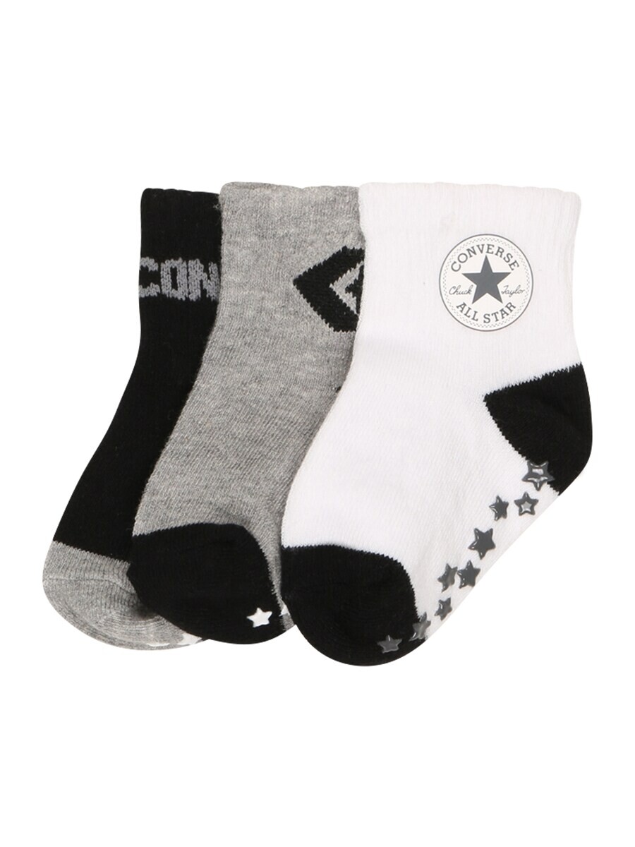 Носки Converse, пятнистый серый/черный/белый
Носки Converse, пятнистый серый/черный/белый