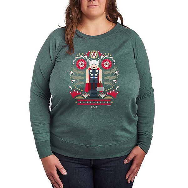 Футболка с длинным рукавом Thor Nutcracker French Terry plus size Marvel, Heather Juniper
Футболка с длинным рукавом Thor Nutcracker French Terry plus size Marvel, Heather Juniper