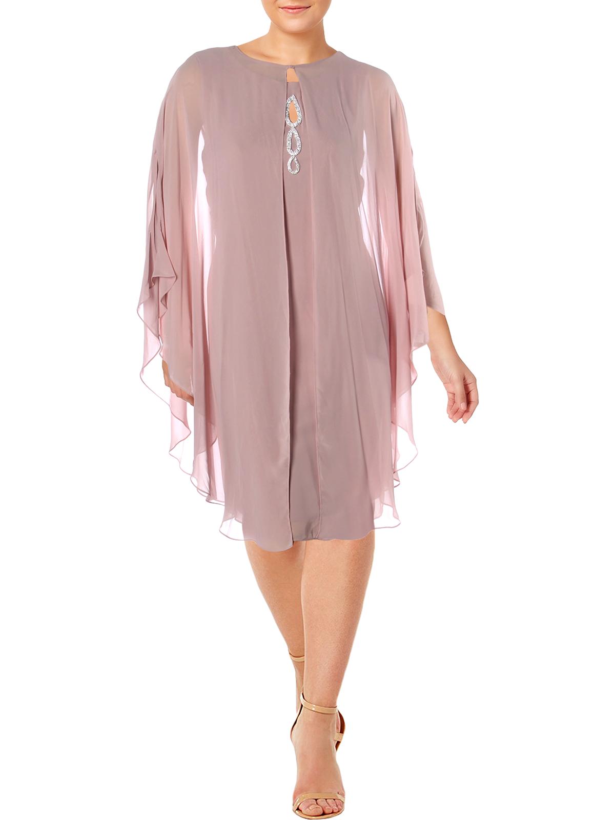 Плюс Женское коктейльное и вечернее платье из 2 предметов со стразами SLNY
Плюс Женское коктейльное и вечернее платье из 2 предметов со стразами SLNY