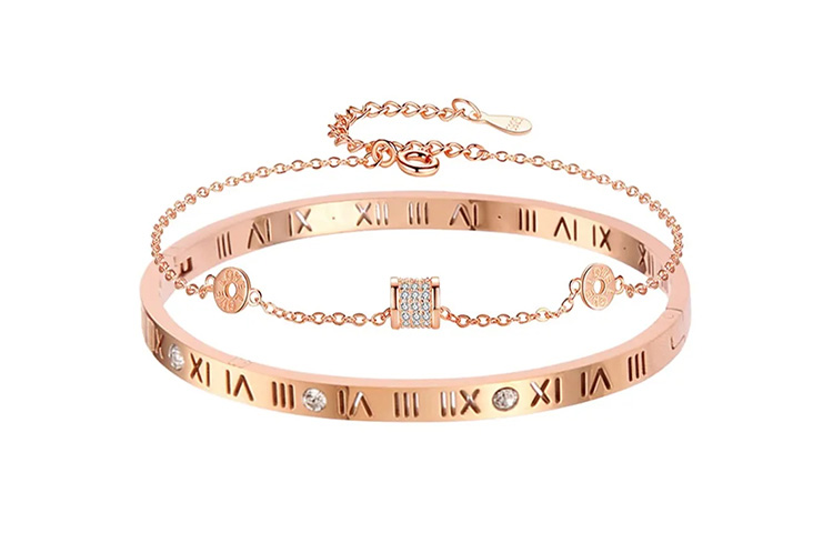 Титановый стальной браслет для женщин TRUE ME, Chain Bracelet 1 Pair
Титановый стальной браслет для женщин TRUE ME, Chain Bracelet 1 Pair