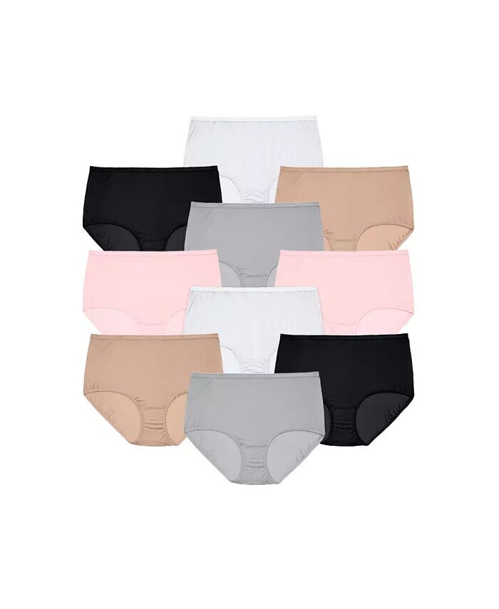 Хлопковые трусы больших размеров, упаковка из 10 шт Comfort Choice, мультиколор
Хлопковые трусы больших размеров, упаковка из 10 шт Comfort Choice, мультиколор