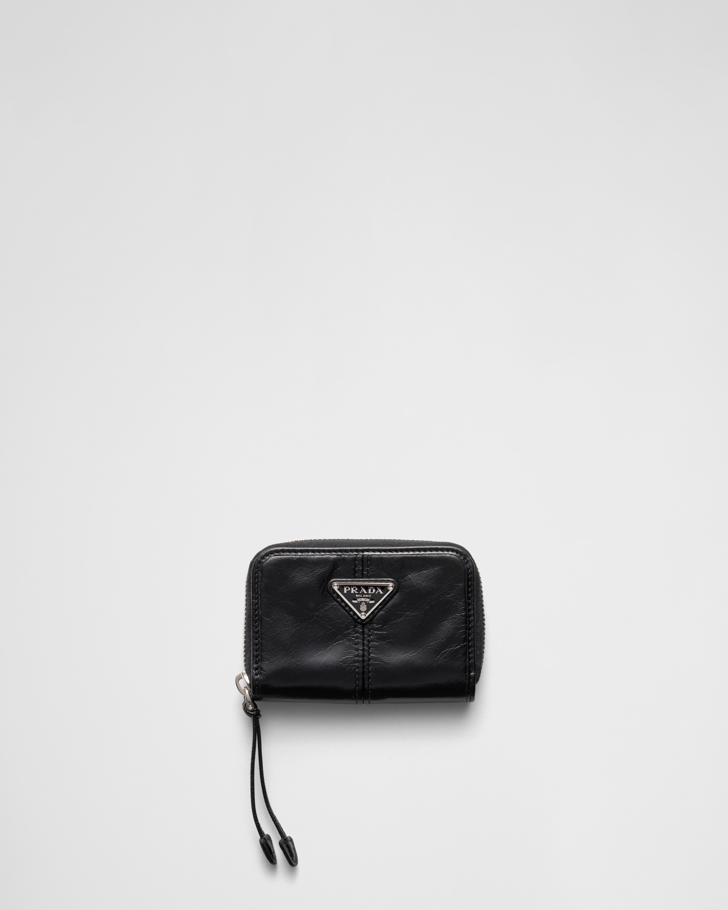 Кожаный монетник Prada, черный
Кожаный монетник Prada, черный