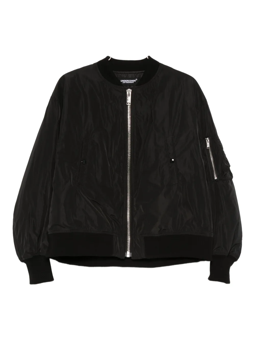 Бомбер с вышитым узором Undercover, черный
Бомбер с вышитым узором Undercover, черный