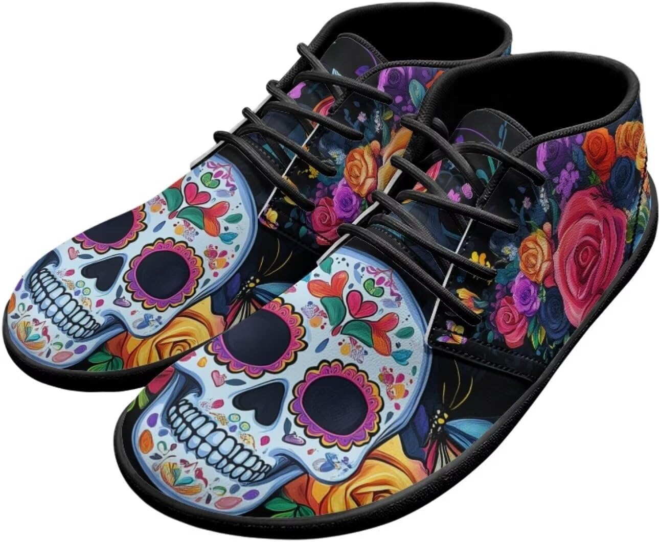 Мужские кроссовки с черепами на голую ногу, подошва нулевая, противоскользящие, для бега, ходьбы и походов Xixirimido, Skulls Flower Print
Мужские кроссовки с черепами на голую ногу, подошва нулевая, противоскользящие, для бега, ходьбы и походов Xixirimido, Skulls Flower Print