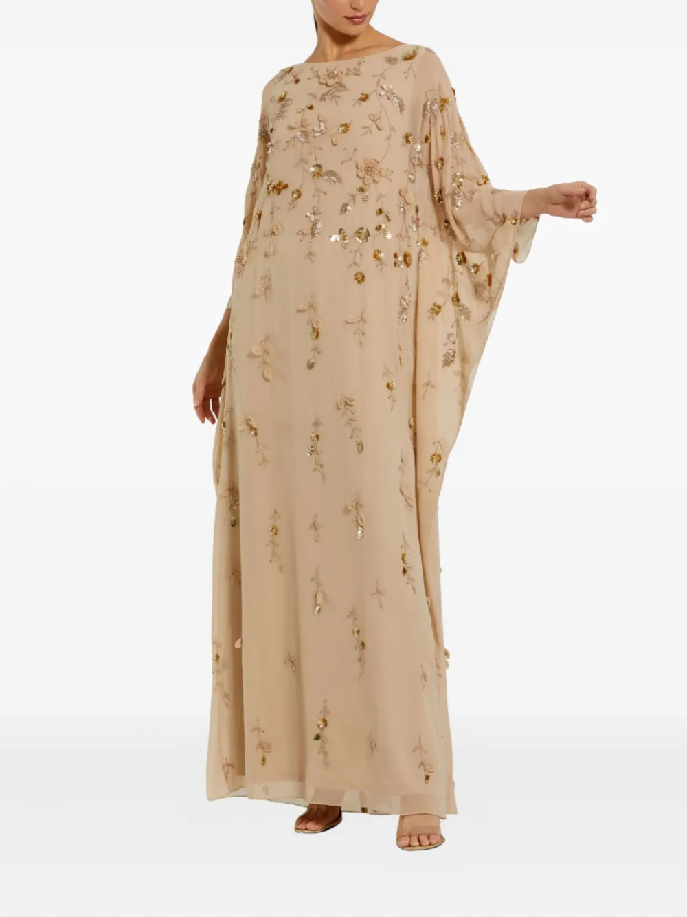 Вышитое макси-платье Mac Duggal, нейтральный
Вышитое макси-платье Mac Duggal, нейтральный
