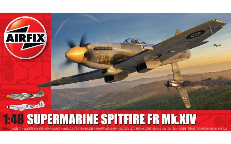 Airfix, пластиковая модель Supermarine Spitfire XIV
Airfix, пластиковая модель Supermarine Spitfire XIV