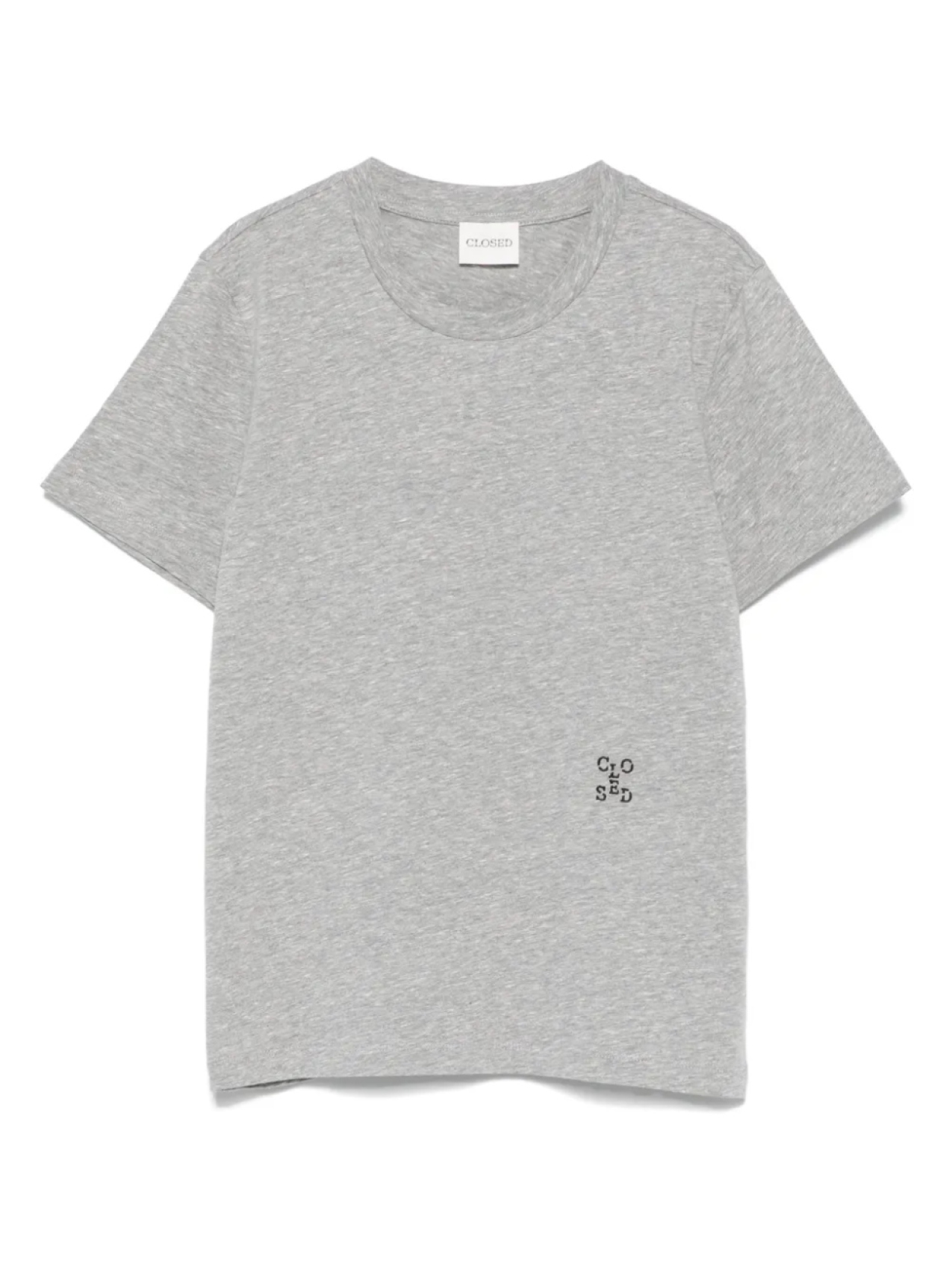 Футболка с вышитым логотипом Closed, серый
Футболка с вышитым логотипом Closed, серый