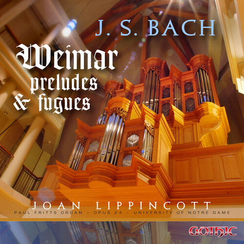 CD диск Bach, J.S. / Lippincott: Weimar Preludes & Fugues
CD диск Bach, J.S. / Lippincott: Weimar Preludes & Fugues