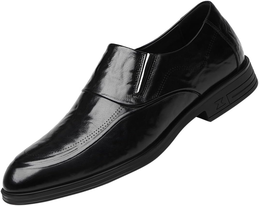 Мужские оксфорды VIBLiSS с увеличением роста, кожаные туфли на шнуровке, классические деловые туфли с заостренным носком, невидимо увеличивающие рост, на выпуск, черный
Мужские оксфорды VIBLiSS с увеличением роста, кожаные туфли на шнуровке, классические деловые туфли с заостренным носком, невидимо увеличивающие рост, на выпуск, черный