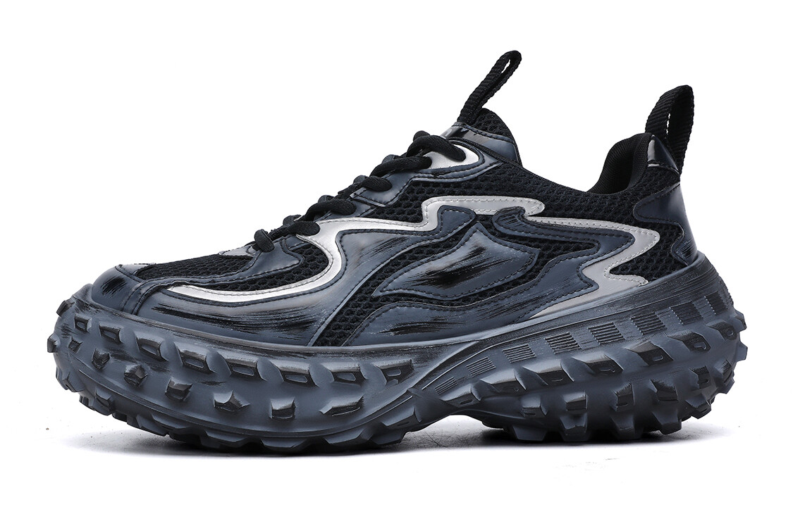 Кроссовки мужские толстые низкие черный/серый Trumppipe
Кроссовки мужские толстые низкие черный/серый Trumppipe