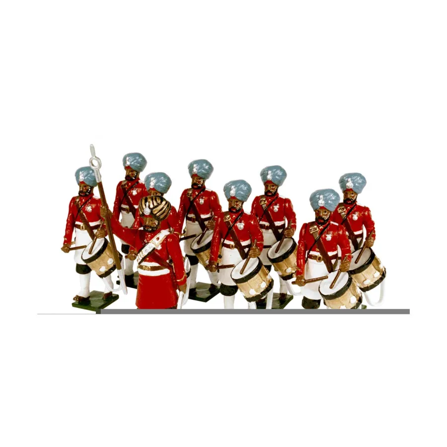 Сикхи 45-го полка Рэттрея, 1910 г., Historical Miniatures (Tradition of London) (54mm)
Сикхи 45-го полка Рэттрея, 1910 г., Historical Miniatures (Tradition of London) (54mm)