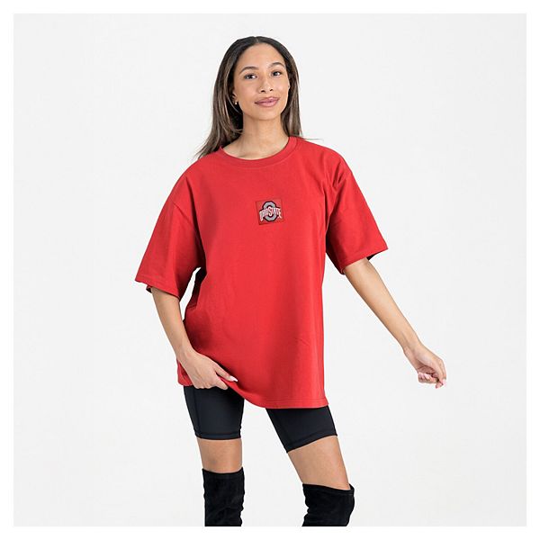 Женская футболка Ohio State Buckeyes Oversized Back at Ya в алом цвете Gameday Couture
Женская футболка Ohio State Buckeyes Oversized Back at Ya в алом цвете Gameday Couture