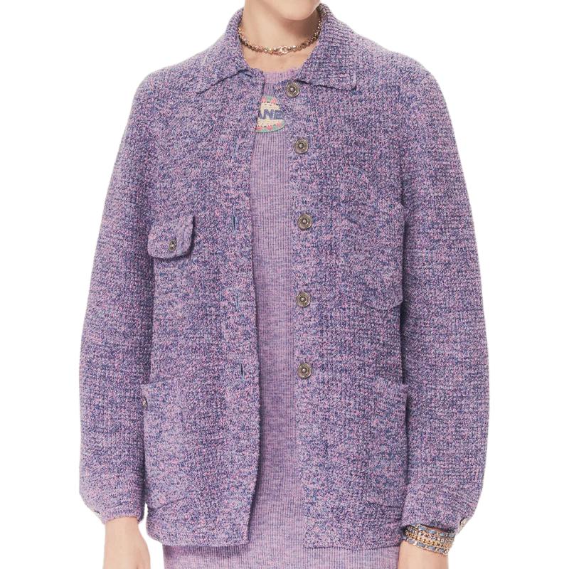 CHANEL 25P Весенне-летняя предварительная коллекция топ женский фиолетовый
CHANEL 25P Весенне-летняя предварительная коллекция топ женский фиолетовый