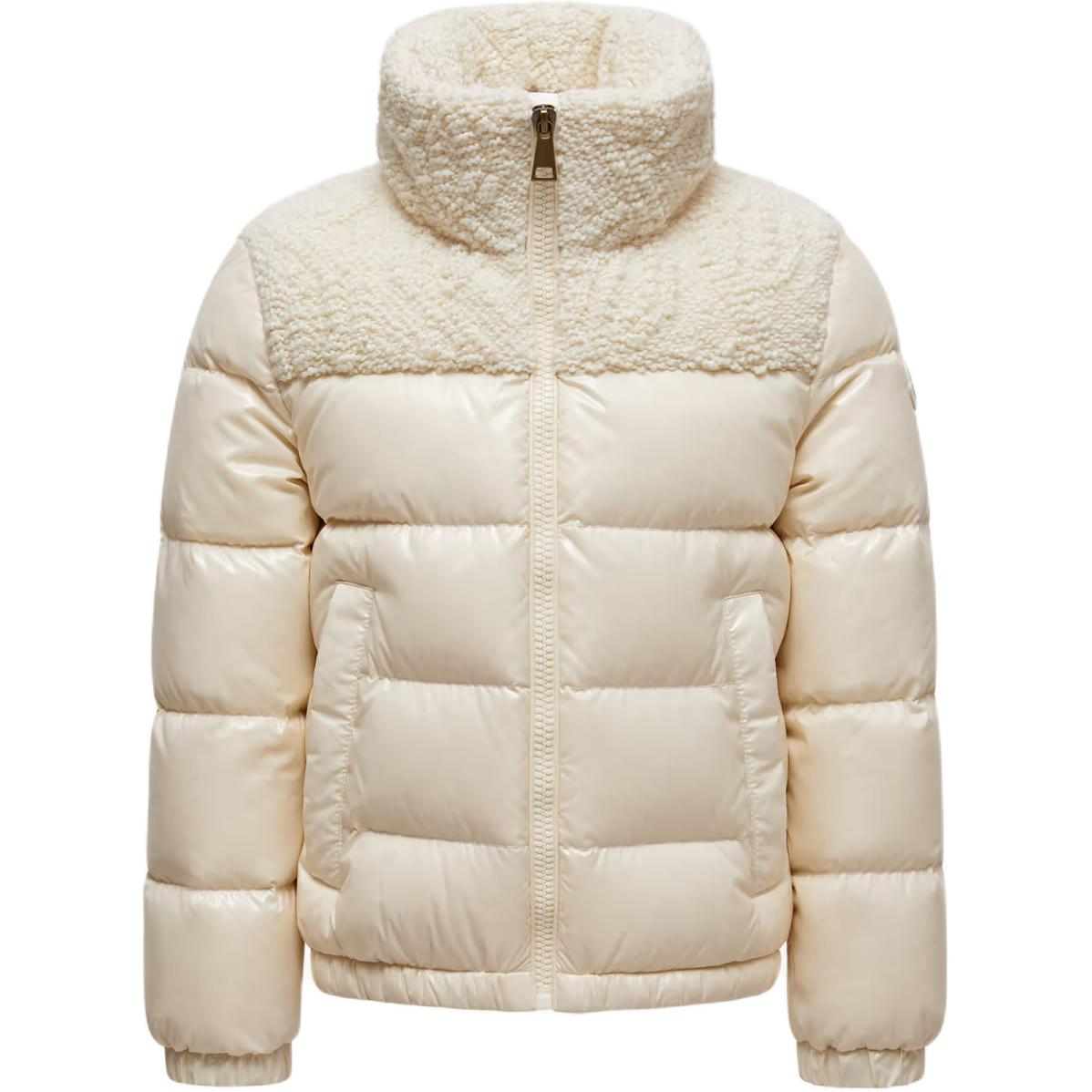 Детская пуховая куртка Moncler, белый
Детская пуховая куртка Moncler, белый