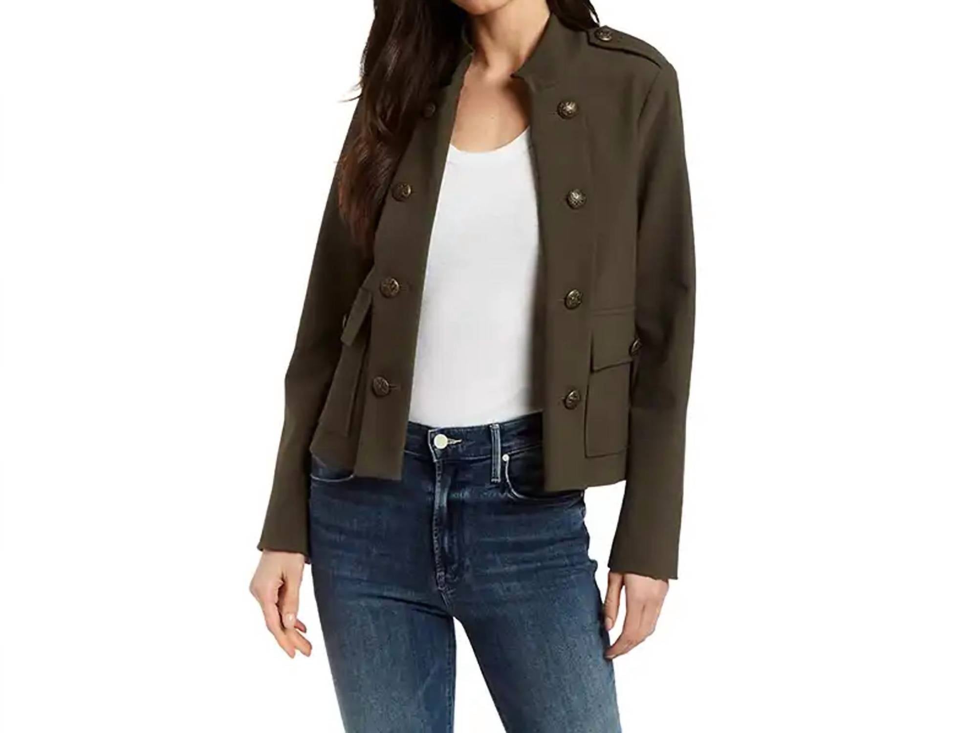 Куртка Harlow в оливковом цвете DREW
Куртка Harlow в оливковом цвете DREW