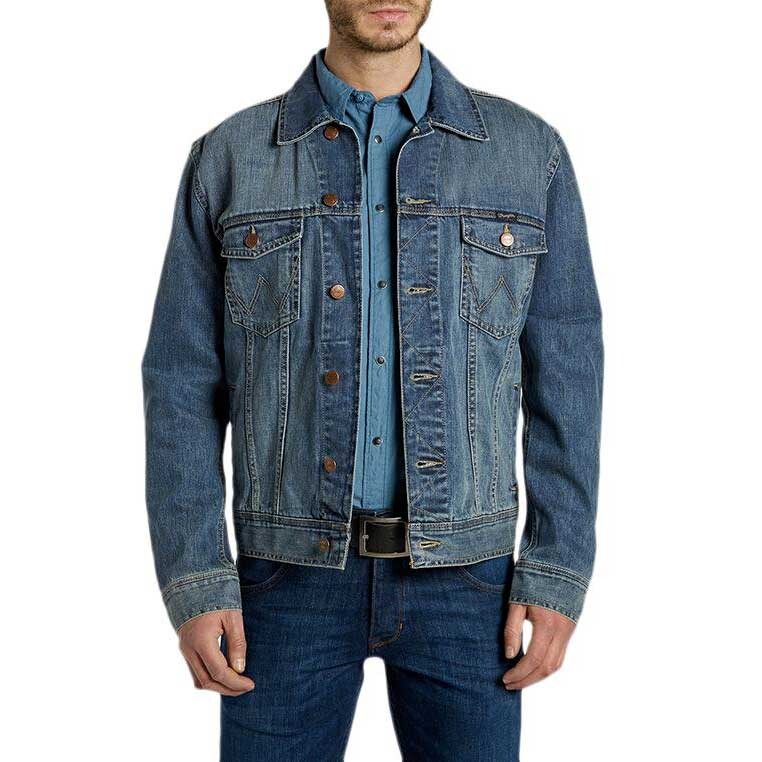 Куртка Wrangler Western Trucker, синий 
Куртка Wrangler Western Trucker, синий