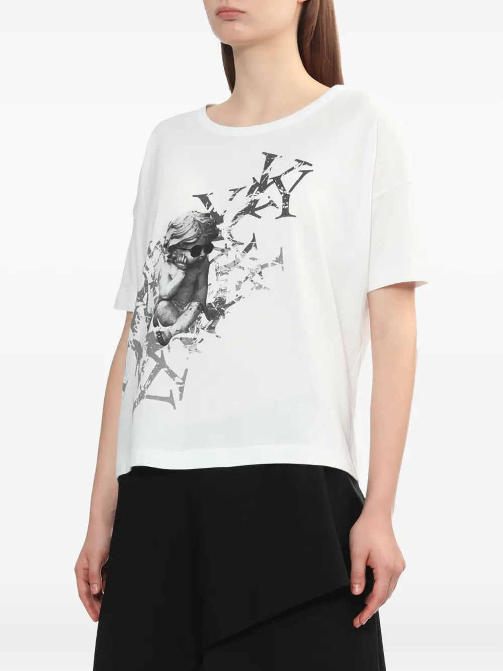 Футболка с принтом Y's, белый
Футболка с принтом Y's, белый