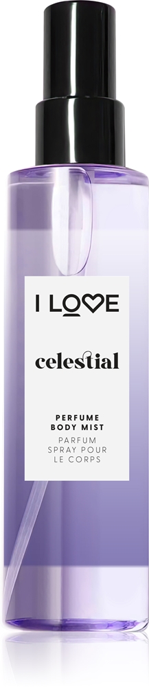 Парфюмированный спрей для тела с небесным ароматом I Love, 200 мл
Парфюмированный спрей для тела с небесным ароматом I Love, 200 мл