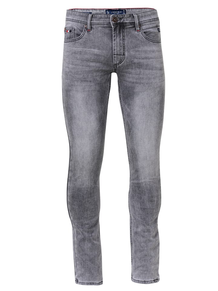 Джинсы Slim Fit серого цвета KOROSHI
Джинсы Slim Fit серого цвета KOROSHI