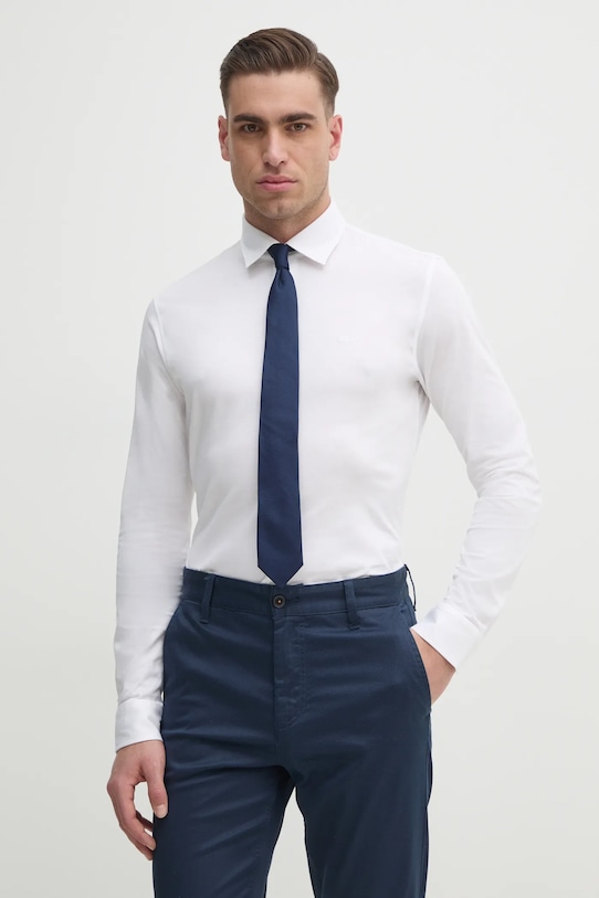 Хлопковая рубашка Boss Orange, белый
Хлопковая рубашка Boss Orange, белый