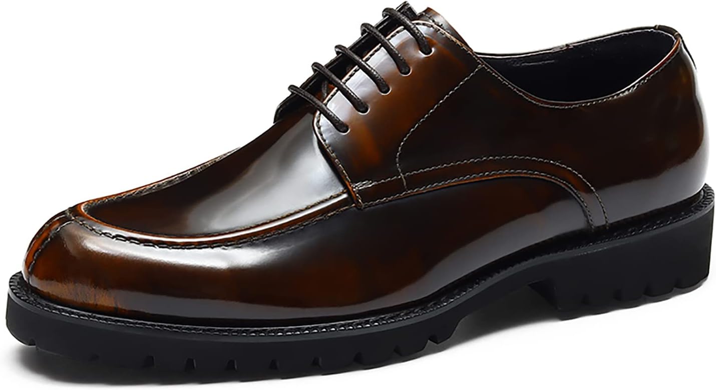 Мужские оксфорды Santimon, повседневная и официальная обувь из натуральной кожи, дерби, модные туфли для смокинга и прогулок, коричневый
Мужские оксфорды Santimon, повседневная и официальная обувь из натуральной кожи, дерби, модные туфли для смокинга и прогулок, коричневый