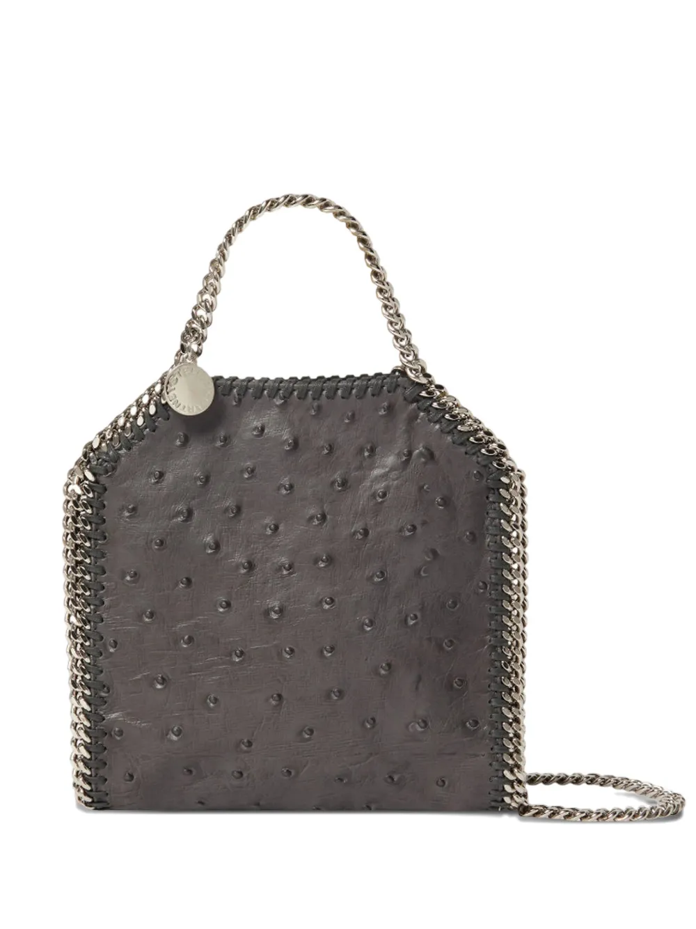 Мини-тоут Falabella с цепочкой и медальоном Stella Mccartney, серый
Мини-тоут Falabella с цепочкой и медальоном Stella Mccartney, серый