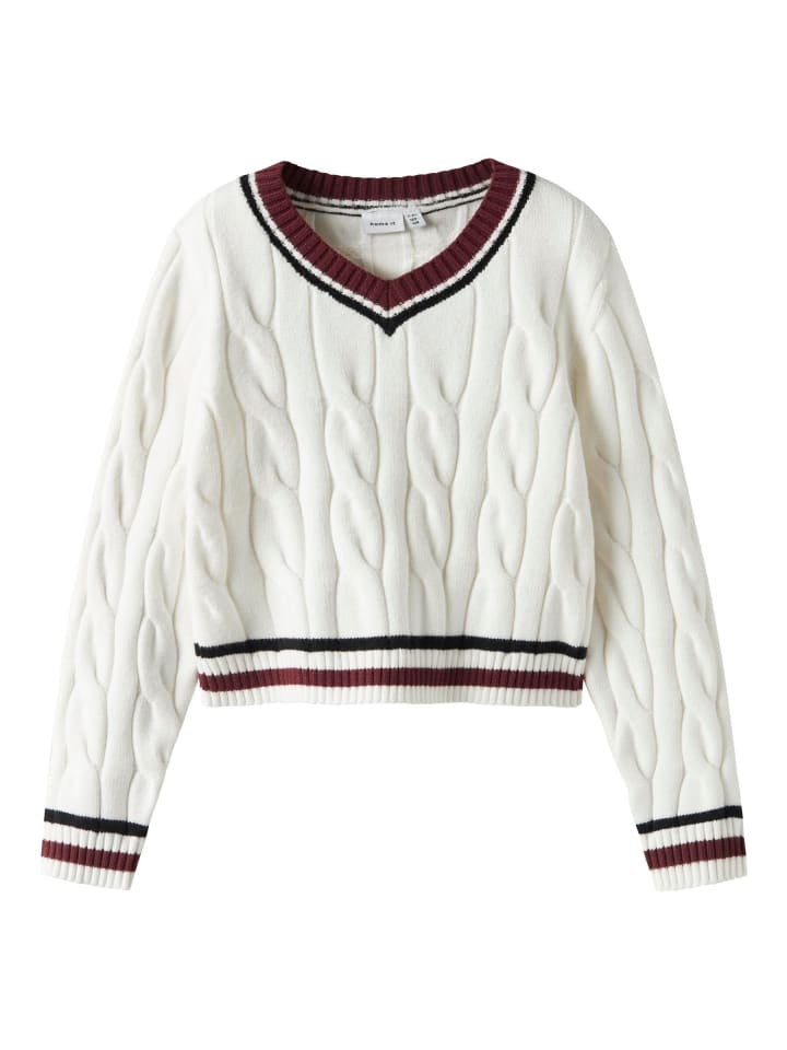 Name it Вязаный свитер цвета Cloud Dancer
Name it Вязаный свитер цвета Cloud Dancer