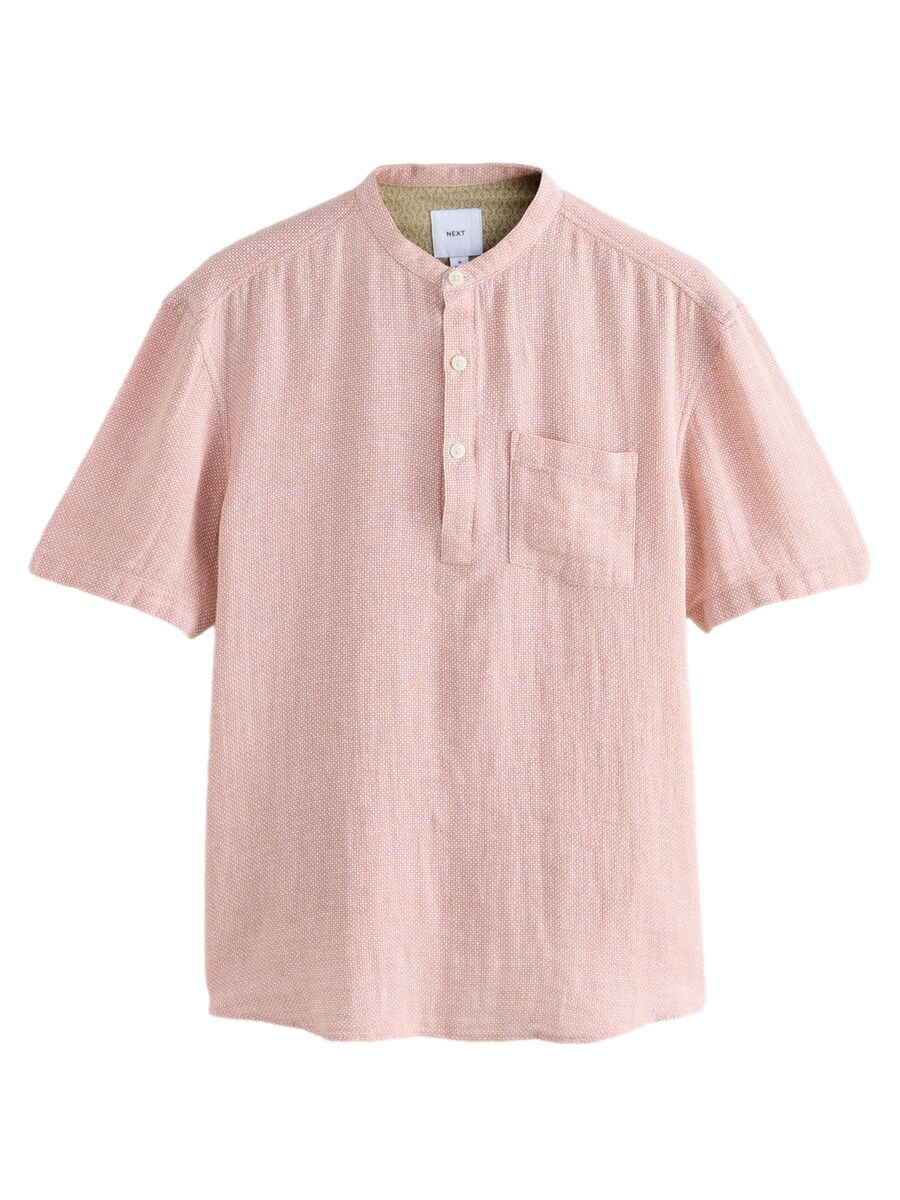 Удобная рубашка на пуговицах Next, розовый
Удобная рубашка на пуговицах Next, розовый