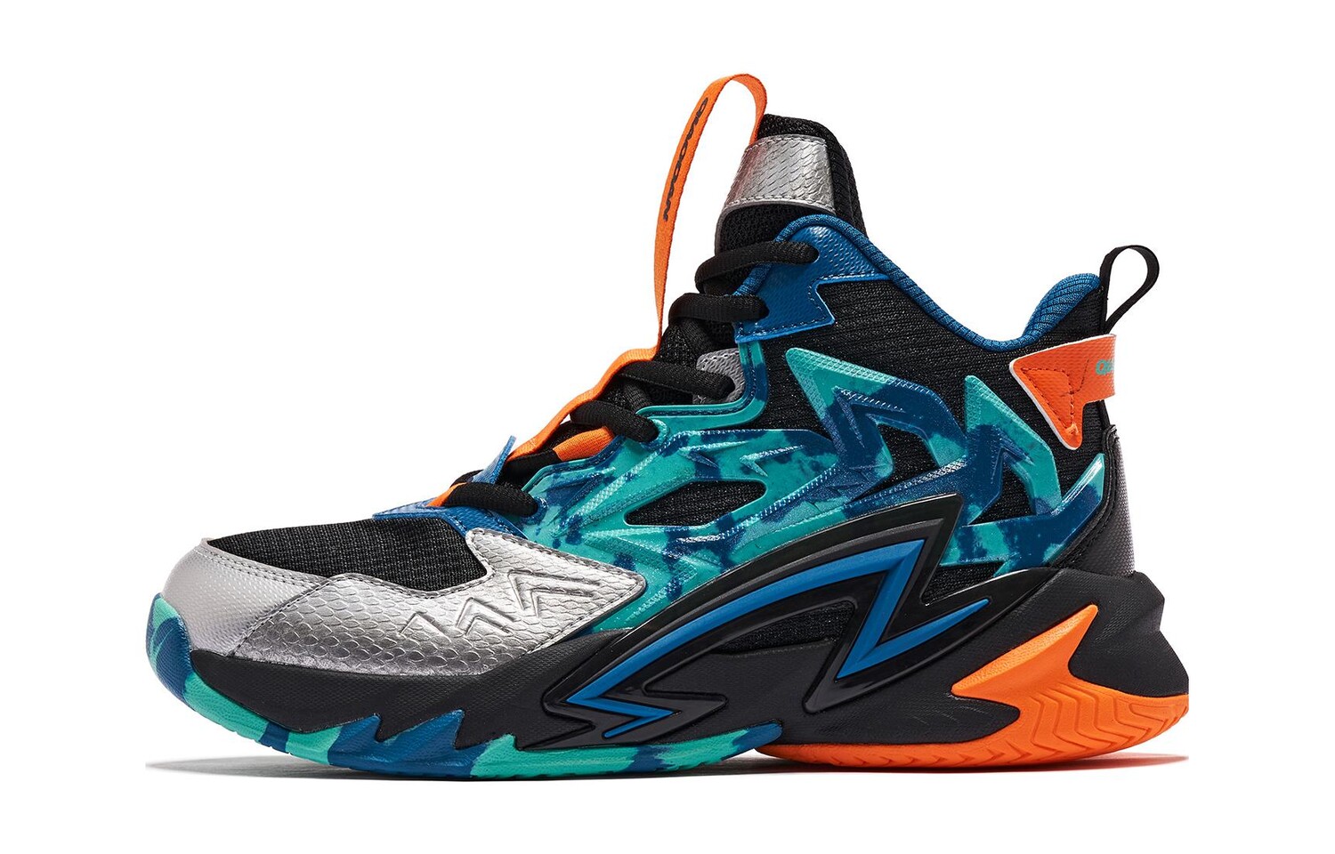 Детские баскетбольные кроссовки GS High-top черные/синие/серебристые/оранжевые Qiaodan
Детские баскетбольные кроссовки GS High-top черные/синие/серебристые/оранжевые Qiaodan