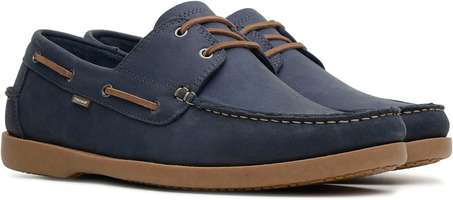 Мокасины Freeway Navy из кожи для мужчин, повседневные кожаные слипоны, низкие лодочные туфли с резиновой подошвой, Nobuck Midnight
Мокасины Freeway Navy из кожи для мужчин, повседневные кожаные слипоны, низкие лодочные туфли с резиновой подошвой, Nobuck Midnight