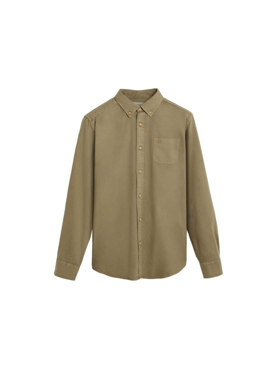 Рубашка на пуговицах Comfort fit Scalpers, оливковый
Рубашка на пуговицах Comfort fit Scalpers, оливковый