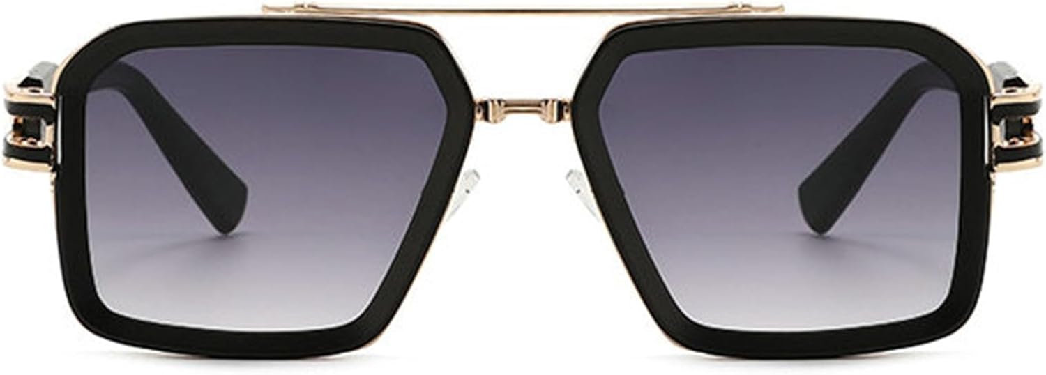 Солнцезащитные очки Willochra Retro Oversized Square Pilot для женщин, классическая металлическая оправа, градиентные солнцезащитные очки, модные мужские очки UV400, C3
Солнцезащитные очки Willochra Retro Oversized Square Pilot для женщин, классическая металлическая оправа, градиентные солнцезащитные очки, модные мужские очки UV400, C3