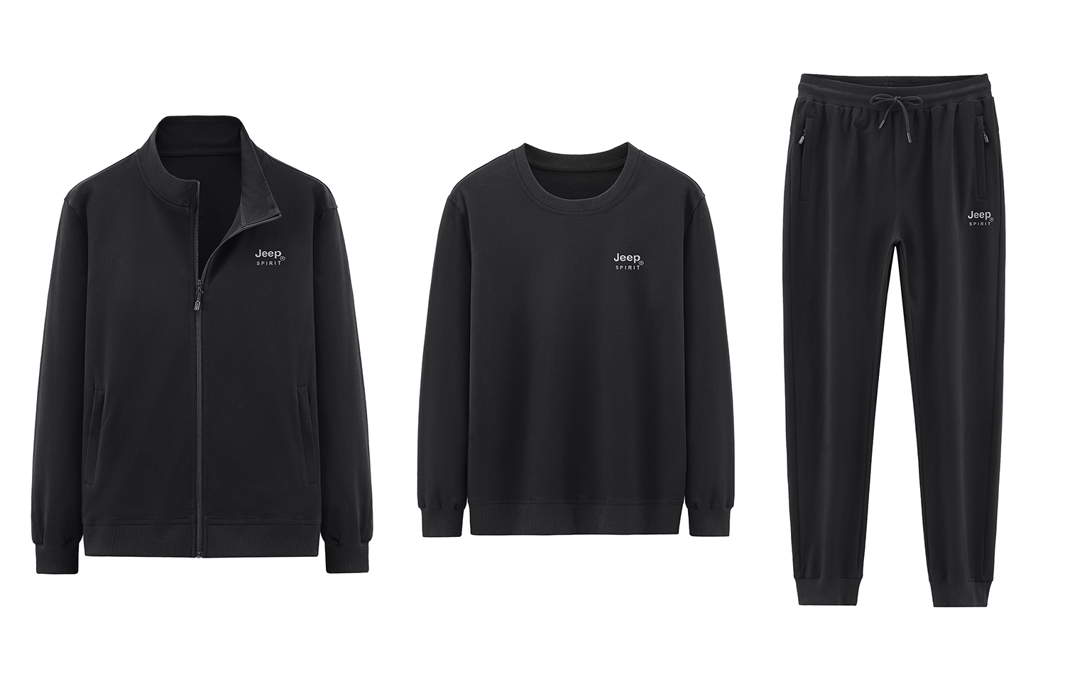 Повседневная спортивная одежда унисекс JEEP SPIRIT, черный
Повседневная спортивная одежда унисекс JEEP SPIRIT, черный