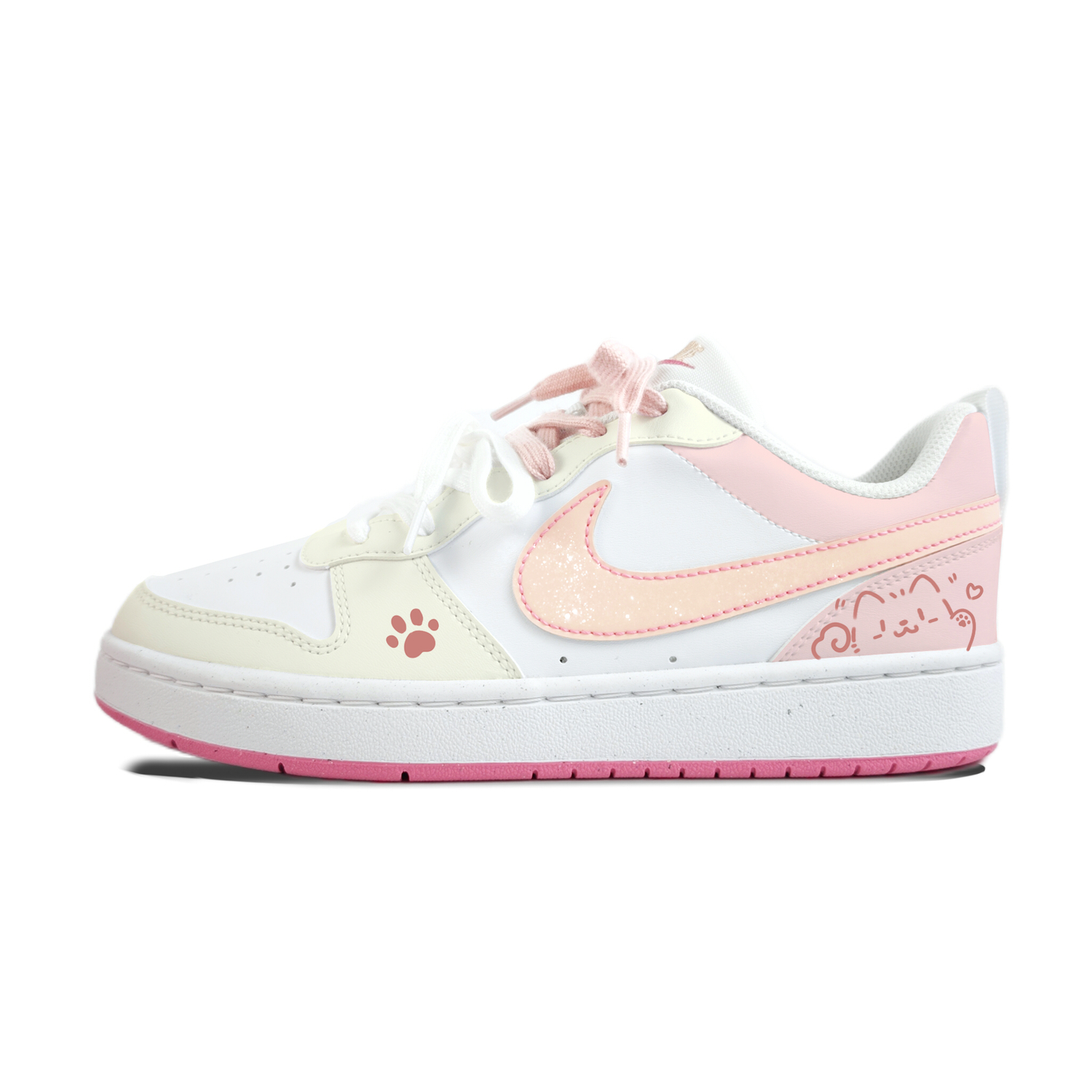 Кроссовки для скейтбординга Court Borough Big Face Cat Mismatched Slip Resistant Abrasion Resistant для детей Unisex Nike, белый
Кроссовки для скейтбординга Court Borough Big Face Cat Mismatched Slip Resistant Abrasion Resistant для детей Unisex Nike, белый