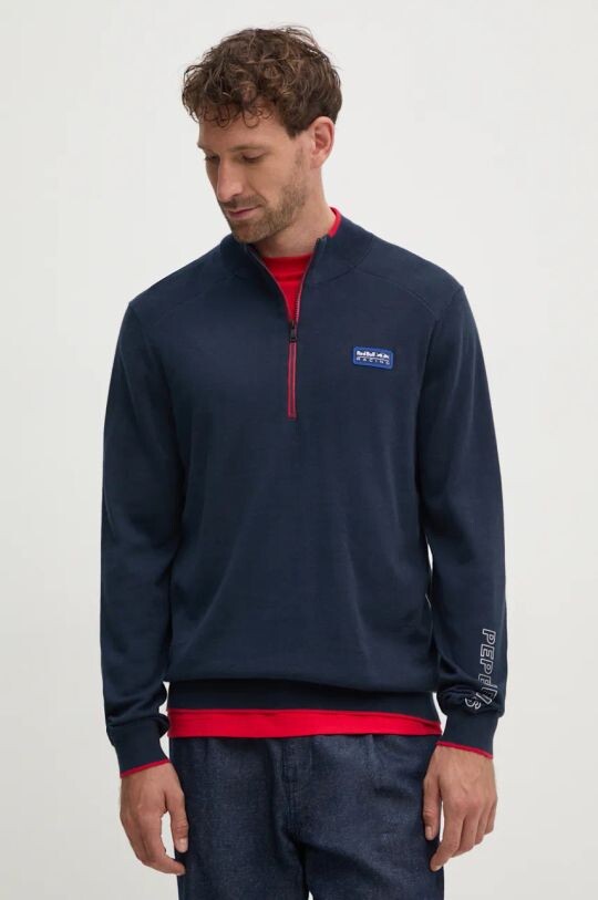 Хлопковый свитер Red Bull Racing x Pepe Jeans, темно-синий
Хлопковый свитер Red Bull Racing x Pepe Jeans, темно-синий