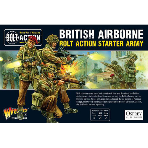 Фигурки British Airborne Starter Army Warlord Games
Фигурки British Airborne Starter Army Warlord Games