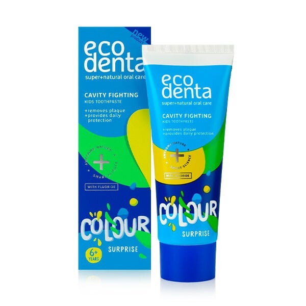 Детская зубная паста Color Surprise 75 мл Ecodenta
Детская зубная паста Color Surprise 75 мл Ecodenta