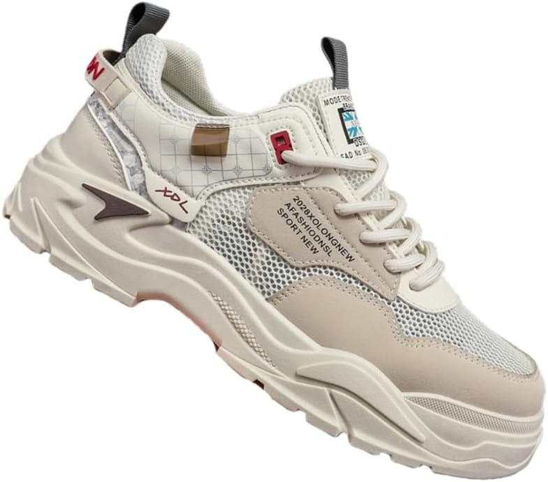 Мужские спортивные повседневные кроссовки из дышащей сетки - противоскользящие и прочные, легкие и удобные, модные и универсальные, подходят для всех сезонов Clolinde, хаки
Мужские спортивные повседневные кроссовки из дышащей сетки - противоскользящие и прочные, легкие и удобные, модные и универсальные, подходят для всех сезонов Clolinde, хаки