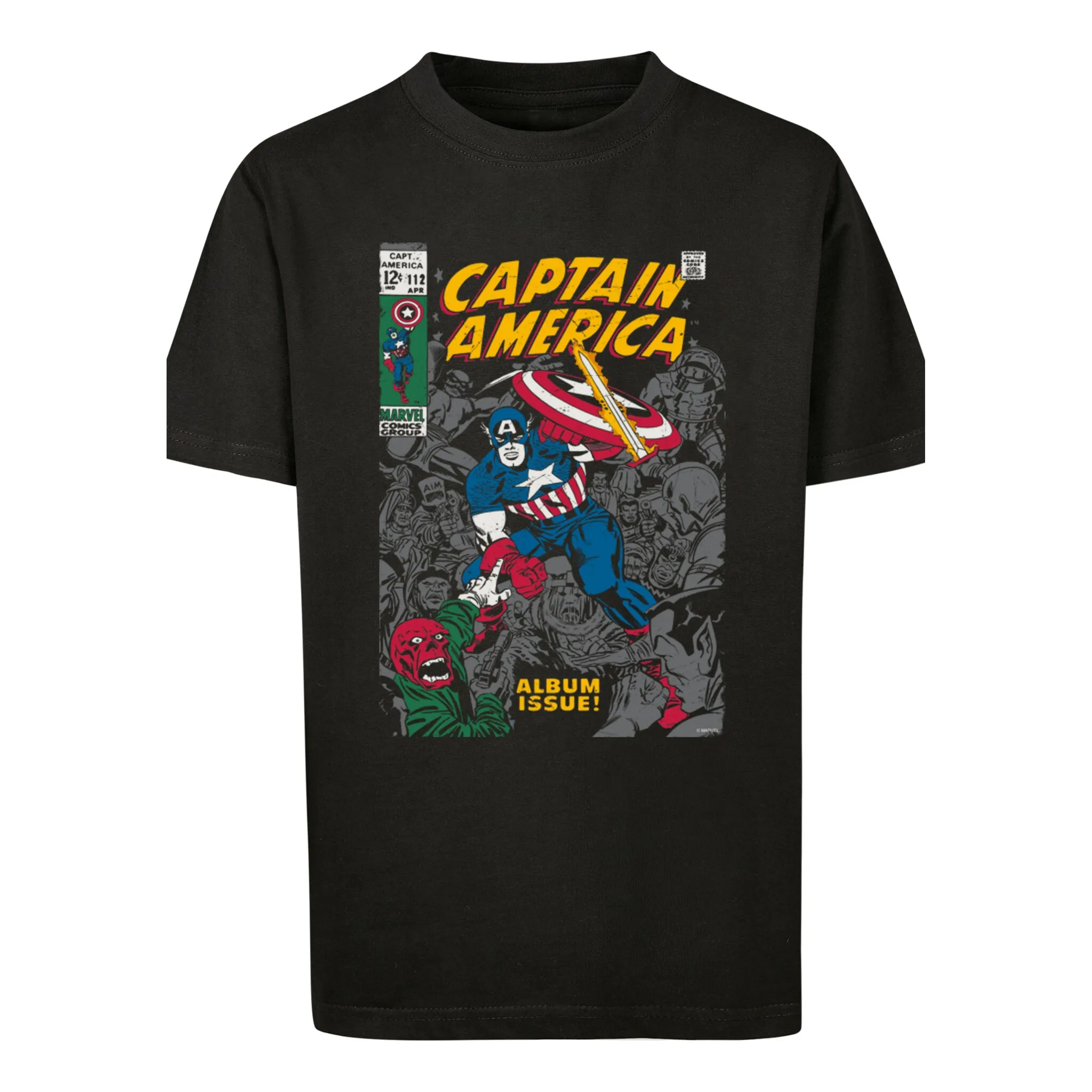 Футболка F4NT4STIC «Обложка альбома Marvel Captain America», унисекс для детей, товары премиум-класса, для мальчиков, девочек, принт с логотипом, черный
Футболка F4NT4STIC «Обложка альбома Marvel Captain America», унисекс для детей, товары премиум-класса, для мальчиков, девочек, принт с логотипом, черный