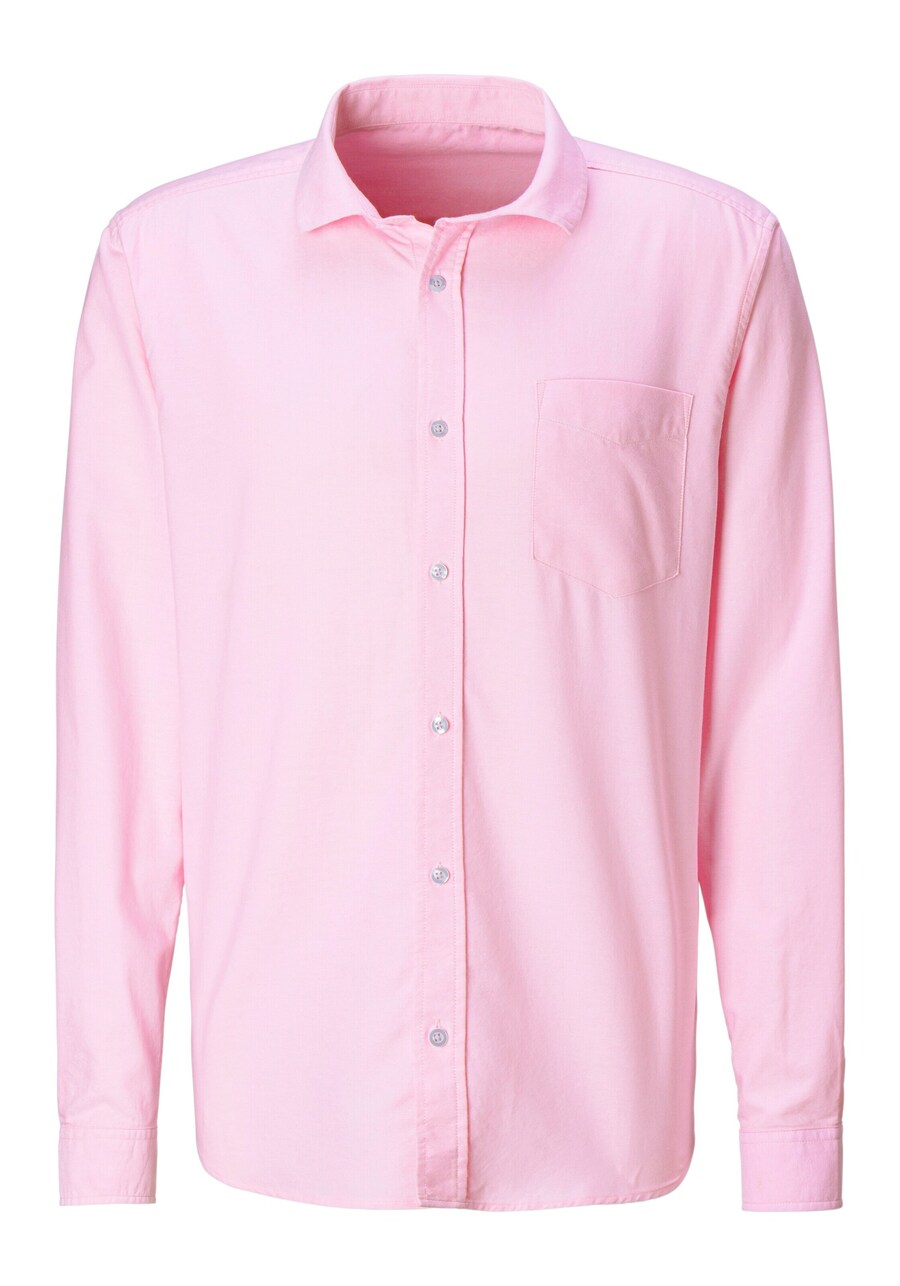 Рубашка на пуговицах классического кроя H.I.S, розовый
Рубашка на пуговицах классического кроя H.I.S, розовый