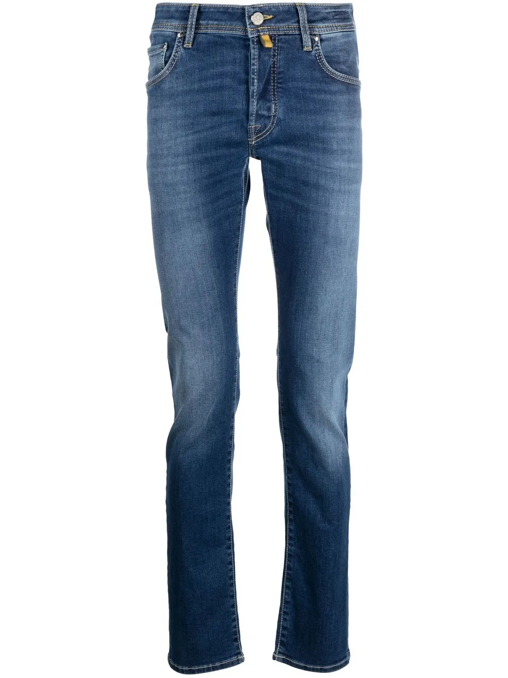 Прямые джинсы с эффектом потертости JACOB COHEN, синий
Прямые джинсы с эффектом потертости JACOB COHEN, синий