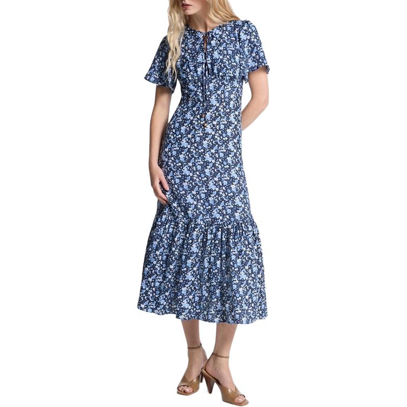 Женское платье с коротким рукавом FW25 MICHAEL KORS, синий
Женское платье с коротким рукавом FW25 MICHAEL KORS, синий