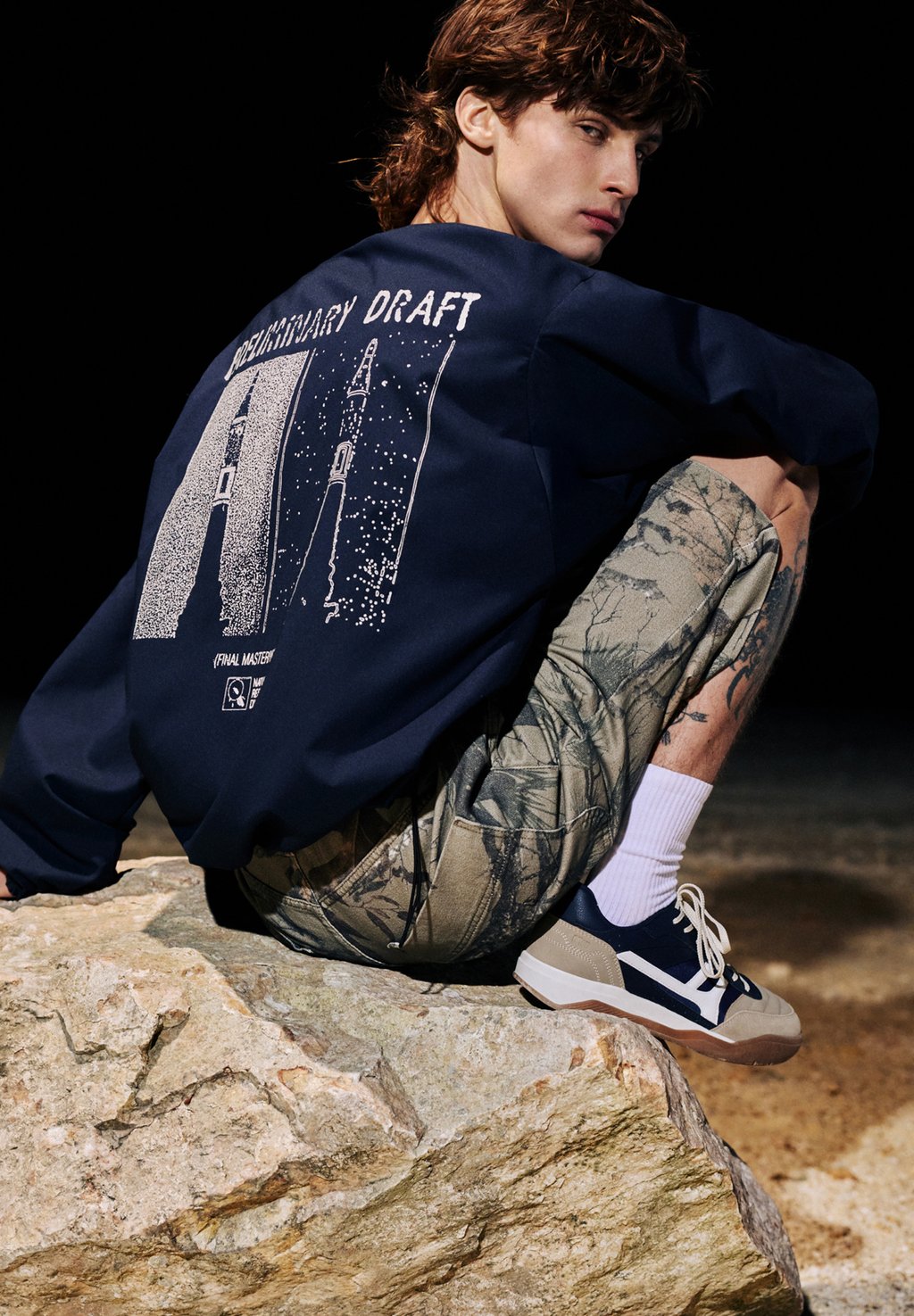 Кроссовки PULL&BEAR, синий
Кроссовки PULL&BEAR, синий