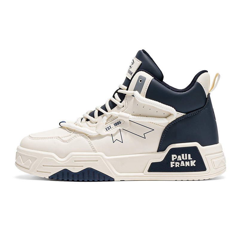 PAUL FRANK Высокие скейтерские кроссовки унисекс тёмно-синие (всесезонные), цвет Dark Blue (All-Season)
PAUL FRANK Высокие скейтерские кроссовки унисекс тёмно-синие (всесезонные), цвет Dark Blue (All-Season)