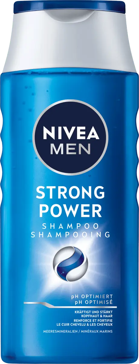 Шампунь Strong Power 250мл NIVEA
Шампунь Strong Power 250мл NIVEA