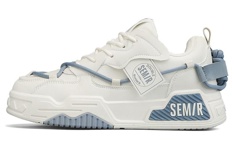 Кроссовки SEMIR Skateboarding Shoes Men Low-top, бежевый/синий
Кроссовки SEMIR Skateboarding Shoes Men Low-top, бежевый/синий