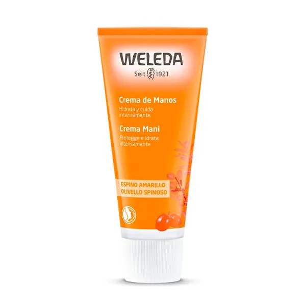 Питает и защищает сухую, очень сухую и поврежденную кожу Crema De Manos Hidratante De Espino Amarillo Weleda, 50 ml
Питает и защищает сухую, очень сухую и поврежденную кожу Crema De Manos Hidratante De Espino Amarillo Weleda, 50 ml