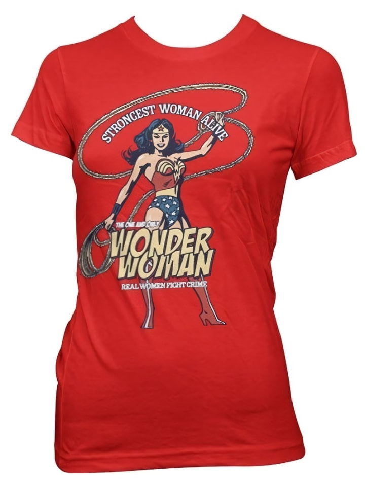 Красная рубашка WONDER WOMAN
Красная рубашка WONDER WOMAN