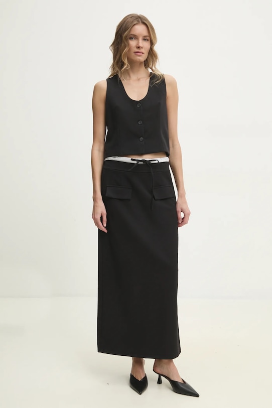 Жилет и юбка Answear.Lab, черный
Жилет и юбка Answear.Lab, черный